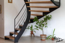 escalier sur mesure bois metal