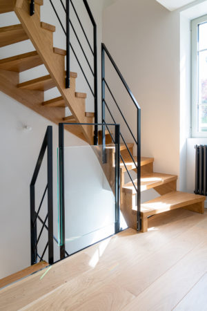 Escalier bois pour un rendu authentique et moderne